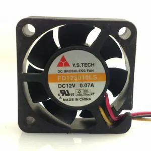 FOR 30mm cooling fan mini fan FD123010LS 3010 12V 0.07A 3-Pin COOLING FAN 30*30*10MM FD123010107B