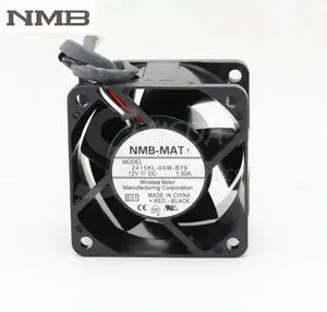 FOR 2415KL-04W-B79 6038 60mm 6cm DC 12V 1.50A 6CM three lines wind speed cooling fan