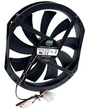 FOR Large Size Air Flow Computer Case Fan,230mm 23cm 12V Mute Low Noise Cooling,230X200X30mm A23030-07CB-3MN-F1 DF2303012SELN