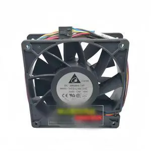 FOR PFB1248UHE 120x120x38mm 48V 1.2A 4-Wire PWM High Airflow Server Fan, 252.85 CFM, Heavy-Duty Cooling, PWM Speed Control FOR PFB1248UHE 120x120x38mm 48V 1.2A 4-Wire PWM High Airflow Server Fan, 252.85 CFM, Heavy-Duty Cooling, PWM Speed Control