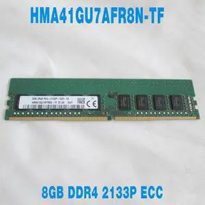 1PCS For RAM 8G 8GB DDR4 2133P ECC Server Memory HMA41GU7AFR8N-TF