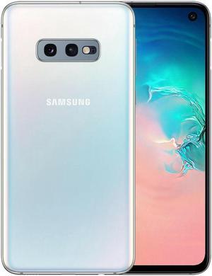 Samsung Galaxy S10e SM-G970U (128GB / 6GB) 4G LTE Unlocked Cell Phone - 5.8" HD Infinity Display - Grade C (7/10) Quality - Prism White - 2 DAYS DELIVERY