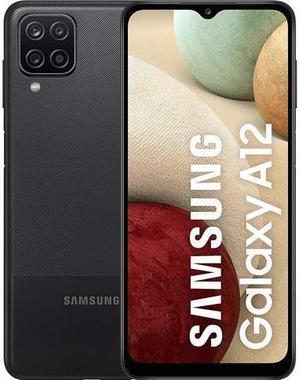 Samsung Galaxy A12 Nacho DualSim 128GB ROM  4GB RAM GSM only  No CDMA Factory Unlocked 4GLTE SmartPhone Black  International Version