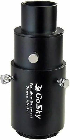 Gosky 1.25 Variable Telescope Camera Adapter for Prime Focus and Eyepiece