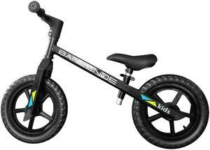 12" Balance Bike Kids No-Pedal Learn To Ride Pre Bike Adjustable Seat Black