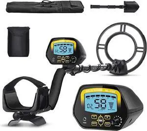 Metal Detectors For Adults Waterproof  With Large LCD Display 3 Mode 10'' Coil