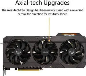 ASUS GeForce RTX 3070 TUF OC 8GB GDDR6 TUF-RTX3070-O8G-GAMING Video Graphic Card GPU