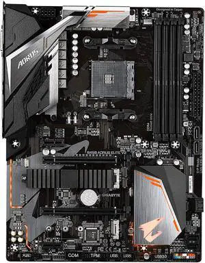 Gigabyte B450 AORUS ELITE V2 Socket AM4 B450 AM4 ATX M.2 Desktop Motherboard A