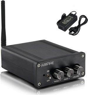 Bluetooth 5.0 Hi-Fi Stereo Audio Receiver Power Amplifier 2 Channel Home Amp
