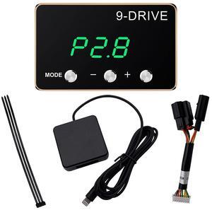 Throttle Response Controller,9 Drive Throttle Controller,Intelligent Electronic Racing Pedal Accelerator for JEEP JK Dodge RAM 1500