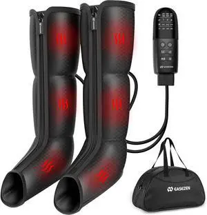 Leg Massager for Circulation Air Compression Calf Knee Foot Massager with Heat