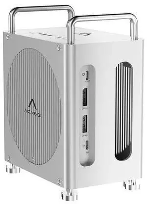 Acasis Mac mini M4 Workstation 8-in-1 Dual SSD 40Gbps Dock