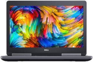 Dell Precision 7520 15.6" Mobile Workstation, Intel Core i5-6300HQ 2.80GHz, 16GB RAM, 500GB SSD, No Camera, 2GB video RAM, Windows 10 Pro