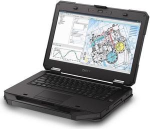 Dell Latitude 5414 Rugged Extreme 14" Laptop, Intel Core i5-6300U 2.4GHz Processor, 8GB RAM, 256GB SSD, Windows 10 Pro