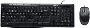 Media Combo MK200 Full-Size Keyboard and High-Definition Optical Mouse