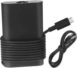 65W USB-C Type Charger Fit for Dell XPS 12 9250,XPS 13 9350 9360 9365 9370 9380, LA65NM170 HA65NM170,02YK0F Laptop Power Supply AC Adapter Cord
