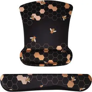 iCasso Ergonomic Table Mat Honeycomb, Desk Protector for Workspace Home | Sweet Memory Foam Pad Including Carpal Tunnel, Ergonomic Mousepad for Students Travel Study Office Workspace Area iCasso Ergonomic Table Mat Honeycomb, Desk Protector for Workspace Home | Sweet Memory Foam Pad Including Carpal Tunnel, Ergonomic Mousepad for Students Travel Study Office Workspace Area
