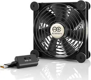 MULTIFAN S3 Quiet 120mm USB Fan UL-Certified for Receiver DVR Playstation Xbox Computer Cabinet Cooling
