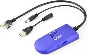 WiFi to Wired WiFi Bridge Ethernet/Signal Repeater Mini Industrial 2.4GHz 300Mbps 1 RJ45 Male USB/DC Powered for Monitoring,Electronic Scales,IP Printer,Robots,Medical Devices VAP11G-300