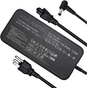 New Slim 19.5V 9.23A 180W Laptop Charger Fit for Asus ROG G750JM G751JM G750JS G75 G75VW G75VX GL502VT G750JW G750JM G750JX G751JL G751JM G752VL ADP-180MB F FA180PM111 G-Series Gaming Laptop