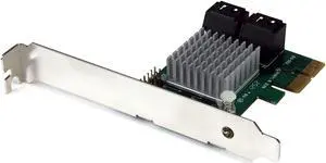 4 Port PCI Express 2.0 SATA III 6Gbps RAID Controller Card with HyperDuo SSD Tiering - PCIe SATA 3 Controller Adapter (PEXSAT34RH)