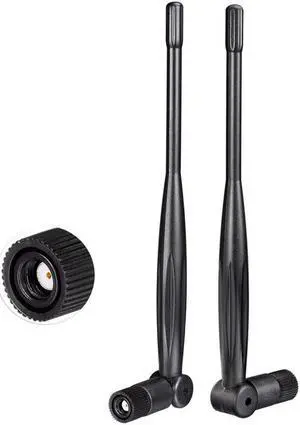 Eightwood 2.4GHz 5GHz 5.8GHz Dual Band WiFi Antenna 5dBi RP-SMA Antenna (2-Pack) for PC Desktop WiFi Router PCIe Network Card USB Adapter Wireless Range Extender IP Camera Eightwood 2.4GHz 5GHz 5.8GHz Dual Band WiFi Antenna 5dBi RP-SMA Antenna (2-Pack) for PC Desktop WiFi Router PCIe Network Card USB Adapter Wireless Range Extender IP Camera