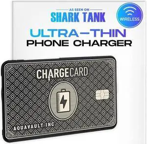 Ultra Thin Wireless Phone Charger. Portable Magnetic Power Bank that Fits in Your Wallet. 5000mAh & 20W Fast Charge. Works with Iphone 12-15 and other Phones with Magnetic Charging Tech. ChargeCard