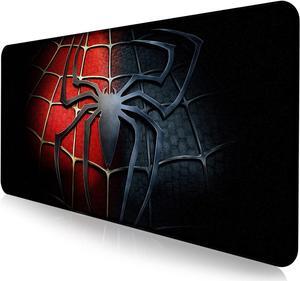 Anime Large Lengthened Gaming Mouse Pad Keyboard Mouse Pad Desk Pad and Office Decor Accessories with Non-Slip Rubber Base and Durable Stitched Edges 35.4 x 15.7 x 0.12 Inches