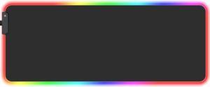 XL Gaming Mouse Pad RGB Black XXL Mouse Mat(800 x 300 MM) Big LED Mousepad(31.5 x 11.8 inches) Extra Large Desk Mat