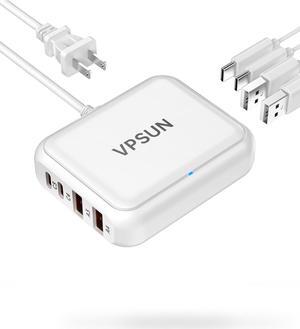 USB C Charger 8 Port Block USB C Charging Station for Multiple Devices Multiport USB Charging Hub for iPhone  Switch Fan Speaker lamp etc.