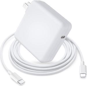 Mac Book Pro Charger - 87W USB C Power Adapter Compatible with 13/14/15 Inch After 2016 for Mac Book Air After 2018 Works 70W 67W 61W 30W 29W Include Charge Cable6.6Ft