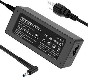65W for HP Laptop Charger Probook, Envy, Pavilion, Stream, EliteBook, X360 HP Computer Charger Blue Tip Notebook PC AC Adapter Power Cord - 10ft