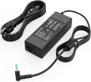 90W 65W Laptop Charger for HP Pavilion X360 11 13 14 15 17 Envy 13 15 17 X360 Stream 11 13 14 AC Adapter Elitebook Probook Spectre X360 13 15 Power Supply Cord (Smart Blue Tip)
