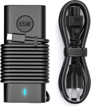 65W USB C Laptop Charger for  XPS and Latitude 5000 5420 5520 65W  Laptop Charger Type C
