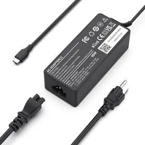 90W USB C Charger for  Thinkpad/Yoga Power Adapter for  Chromebook/Latitude/XPS HP    Google Type C Laptop Power Supply Cord