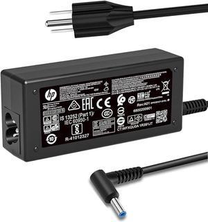 45W 19.5V 2.31A Laptop Charger Fit for HP L25296-001 741727-001 L25296-002 L25296-003/004 213349-109 HP Pavilion 11 13 14 15 Notebook Stream 14 13 11 Series Envy X360 Blue Tip Adapter Power Cord