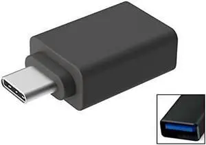 USB-C to USB-A Adapter for MacBook PC iPad Pro   XPS iPhone 15 Receivers Dongles Keyboards Mouse Webcams Camera Cable Portable Hard Drives Printers Speakers Headsets & More