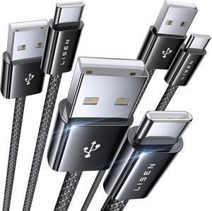 USBC to USB [3-Pack 3.3ft] 3.2A C Chargers 16 X Fast Charging for iPhone 16 15 Charger Cord Compatible with iPhone 16 15 Pro Max Charger Google Pixel 7 Galaxy S24 S23 Note 20 10 9 USB C Cable