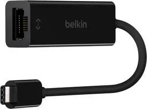 USB-C to Ethernet Adapter Gigabit Ethernet Port Compatible w/ USB-C Devices USB-C to Ethernet Cable for MacBook Pro &  XPS 13 Laptops Ethernet USB-C Hub Ethernet USB-C Adapter - Black