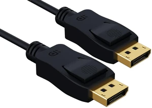 Cable Leader Gold Plated Premium DisplayPort Male to Male Cable with Latches, Supports Resolutions up to 8K@60 Hz, Version 1.4 VESA Certified (6 FT) Cable Leader Gold Plated Premium DisplayPort Male to Male Cable with Latches, Supports Resolutions up to 8K@60 Hz, Version 1.4 VESA Certified (6 FT)