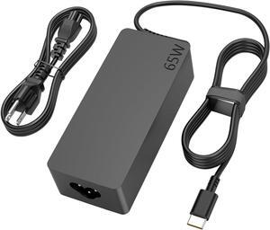 65W USB C Laptop Charger for  Yoga Charger Yoga 6 7 9 7i 9i 730 S730 S940 C630 C740 C930 C940 Thinkpad X1 Carbon gen 11 10 9 8 7 6 5 Power Adapter
