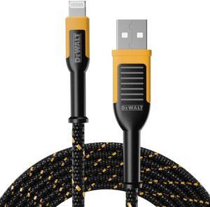 Lightning to USB Cable  Reinforced Braided Cable for Lightning  Charger Cord Compatible with iPhone   Compatible Charging Cable (USB A to Lightning 10 Foot)