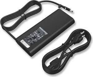 New 130W 4.5mm Tip Laptop Charger Replacement for dell XPS 15 7590 9530 9550 9560 9570 Inspiron 7348 Adapter Precision 5510 5520 5530 5540 0V363H HA130PM130 DA130PM130 06TTY6 0RN7NW Power Supply Cord