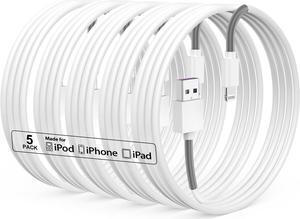 Extra Long iPhone Lightning Cable 10ft Apple MFi Certified iPhone Charging Cable 10 Foot iPhone USB Fast Charging Cord 10 Feet Compatible for Apple iPhone 13/12/11 Pro Max/XS/XR/X/8/7Plus/iPad