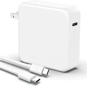 Mac Book Pro Charger-100W USB C Charger Fast Charger Compatible with Mac Book Pro/Mac Book Air 16 15 14 13 Inch New iPad Pro and All USB-C Devices 100W USB C Laptop Charger(6.6 FT Cable Included)