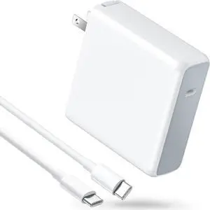 ???????? ???????????????? Mac Book Pro Charger - 96W USB-C Power Adapter for MacBook Pro 13 14 15 16 Inch MacBook Air 13 Inch Ipad Pro and All USB C Device