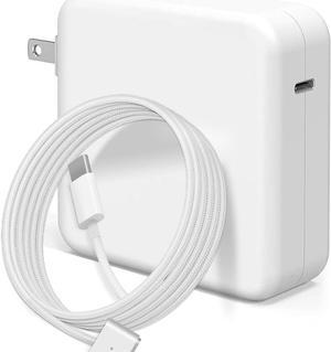 Charger for Mac Book Pro 16 14 Inch/Mac Book Air 15 13 Inch M3/M2/M1 from 2024 2023 2022 2021 96W 70W USB-C to Mag 3 Power Adapter Include 6.6ft 5A USB-C to Mag 3 Cable
