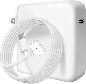 96W/70W USB C Charger for Mac Pro 16 15 13 inch New Mac Air 13 inch 2024/2023/2022/2021 M4/M3/M2/M1 Thunderbolt 3 Power 6.6ft Cable USB C to Mag 3
