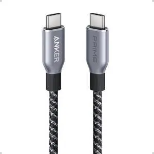 Prime USB C to USB C Cable 240W 3 ft Fast Charging USB C Cable Upcycled-Braided Nylon with 100-Year Bend Durability USB 2.0 Cable for iPhone 16/16 Pro/16 Pro Max/16 Plus MacBook Galaxy S24