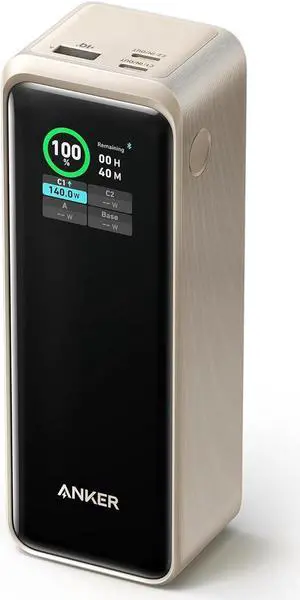 Prime Power Bank 27 650mAh 3-Port 250W Laptop Portable Charger with Smart App Compatible with MacBook Pro/Air iPhone 16/15/14/13 Series Vision Pro   (Charging Base Not Included)
